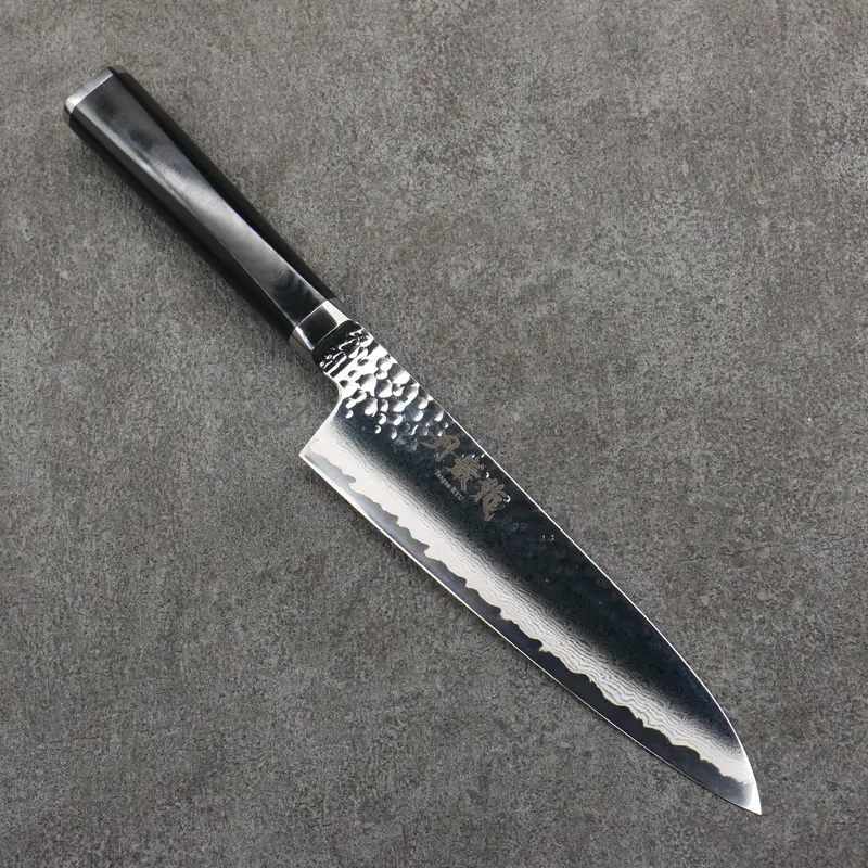 Ryusen Tanganryu Vg-10 Gyuto Chef Knife – 180Mm 67-Layer Damascus, Black Micarta 1