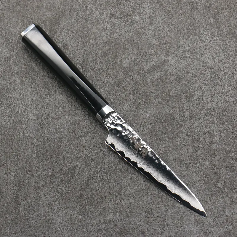 Ryusen Tanganryu Vg-10 Petty Knife – 105Mm 67-Layer Damascus With Black Micarta 1