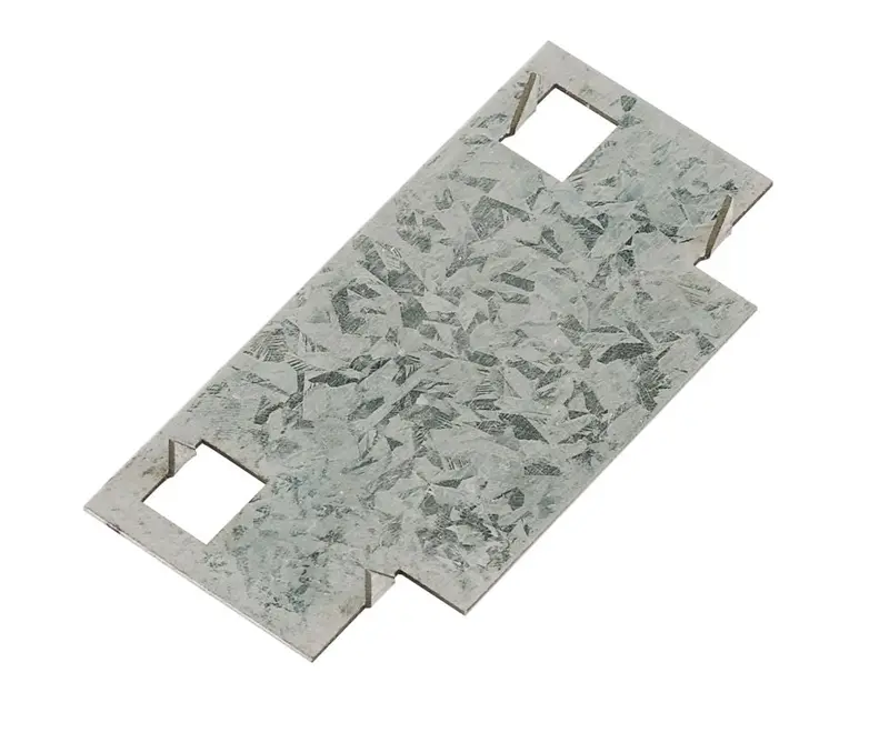Sabrefix Protecta Galvanised Safety Plate – 90 X 45 Mm, 20-Pack 1