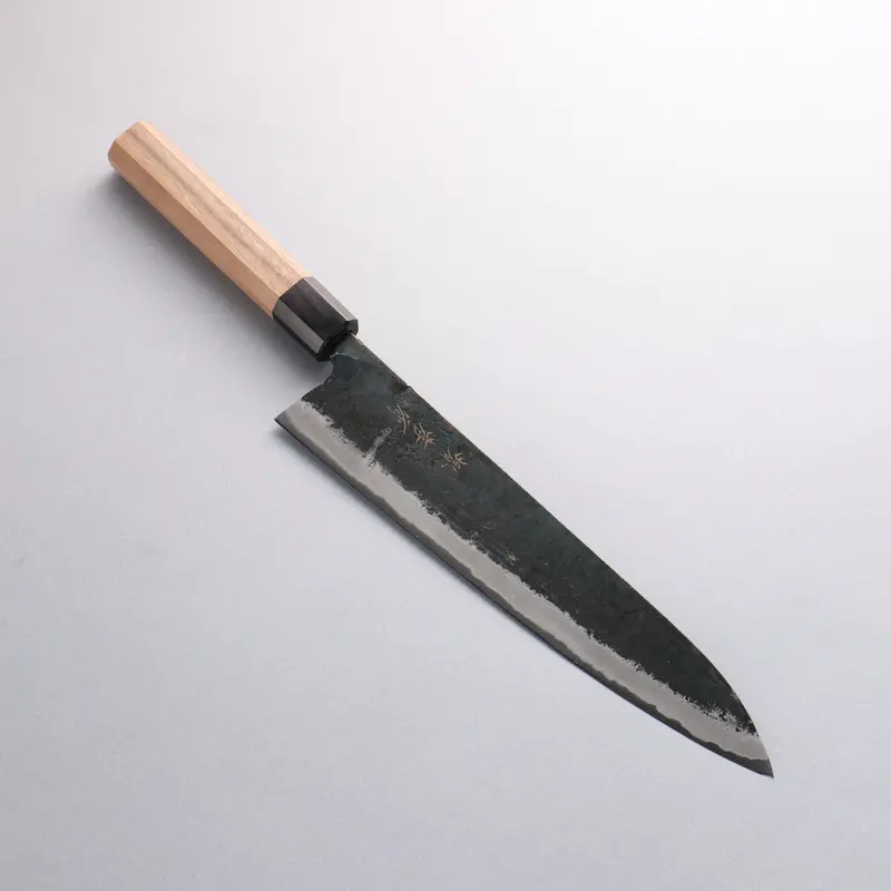 Sakai Takayuki Blue Steel #2 Kurouchi Gyuto – 240Mm Chef Knife With Walnut Handle 1