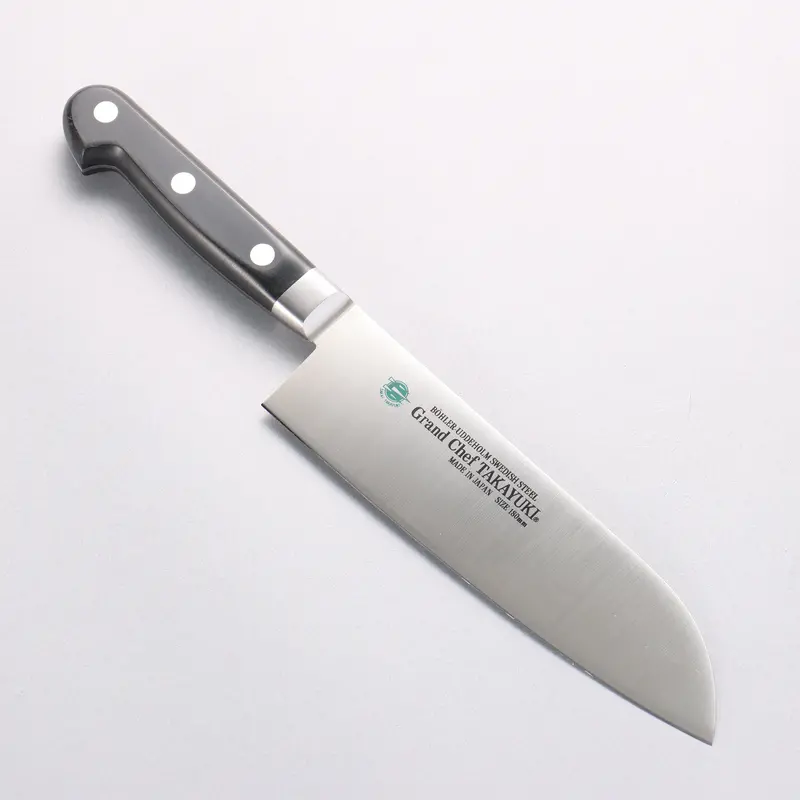 Sakai Takayuki Grand Chef Swedish Stainless Santoku 180Mm 1