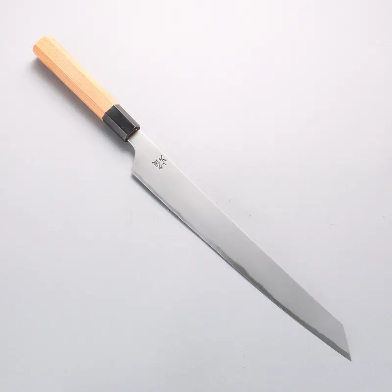 Sakai Takayuki Homura Hien Blue #2 Kengata 300Mm Yanagiba With Yew Handle 1