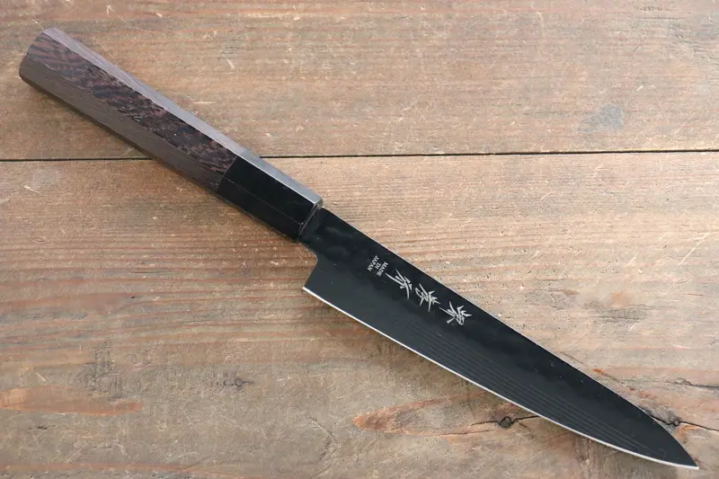 Sakai Takayuki Kurokage Vg10 Petty Knife – 150Mm With Wenge Handle & Teflon Coating 1