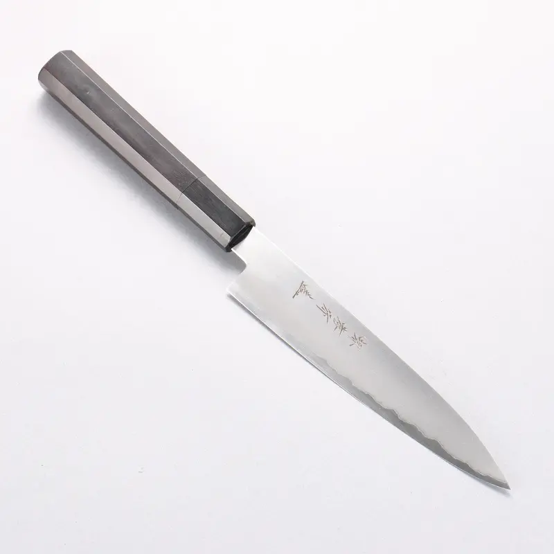 Sakai Takayuki Silver #3 150Mm Petty Knife With Ebony Handle 1
