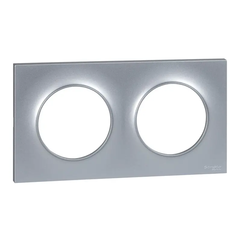 Schneider Electric Odace Recessed Equipment Finishing Plate – Neutral Trim Cover 1