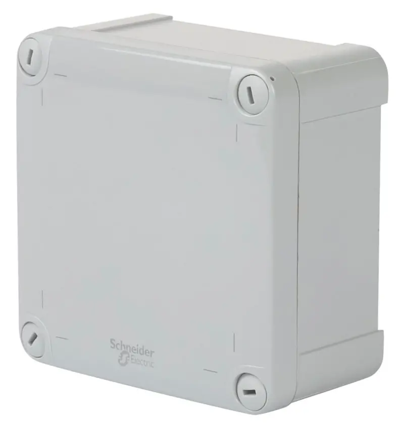 Schneider Electric Small Square Ip66 Outdoor Enclosure – 116Mm X 62Mm X 116Mm 1
