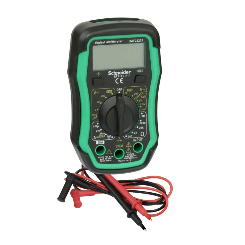 Schneider Electric Thorsman Auto-Ranging Digital Multimeter With Backlit Display 1