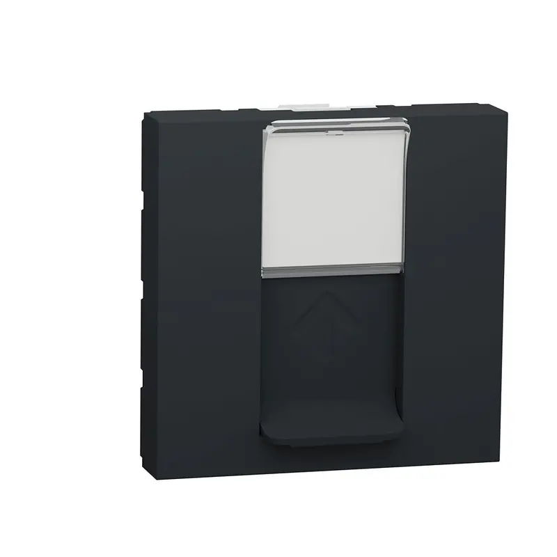 Schneider Electric Unica Anthracite Rj45 Data Socket 1