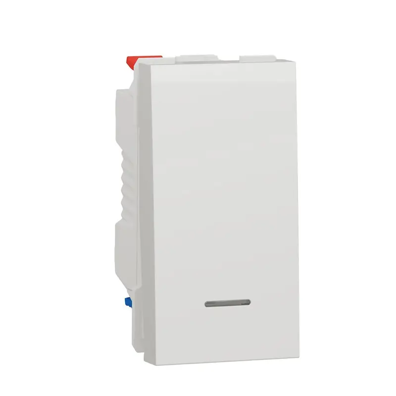 Schneider Electric Unica Recessed Two-Way Indicator Light – White 1