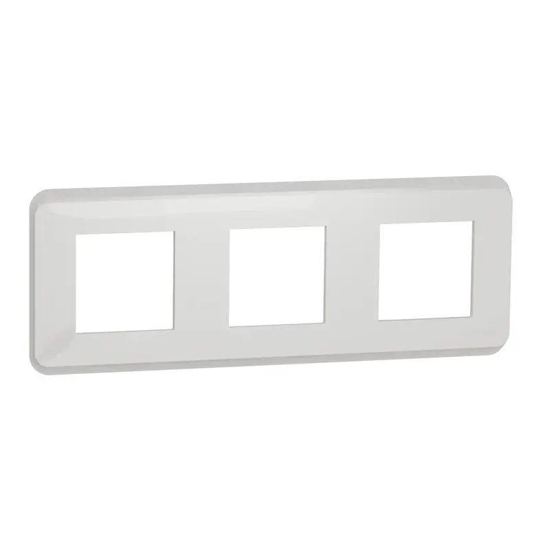 Schneider Electric Unica White Recessed Cover Plate – Bright, Clean Trim 1