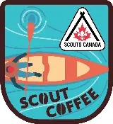 Scout Coffee Themed Crest 1