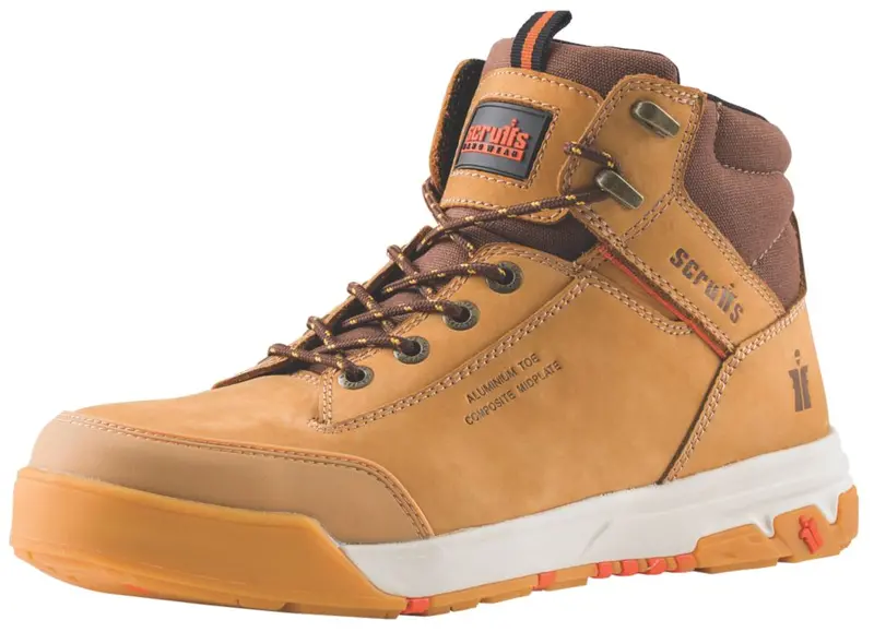 Scruffs Switchback 3 Tan S3 Safety Boots – Size 42 1