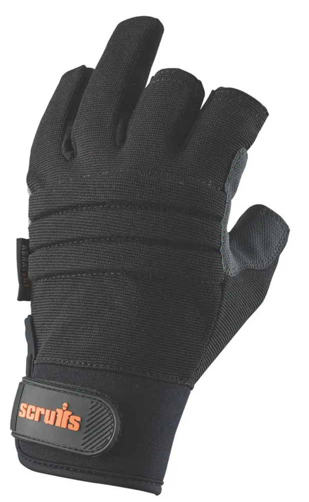 Scruffs Trade Precision Work Gloves – Black/Grey, X-Large 1