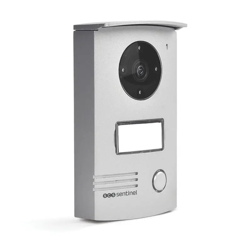 Scs Sentinel 7-Inch Wired Video Intercom – White Indoor Monitor With Camera 1