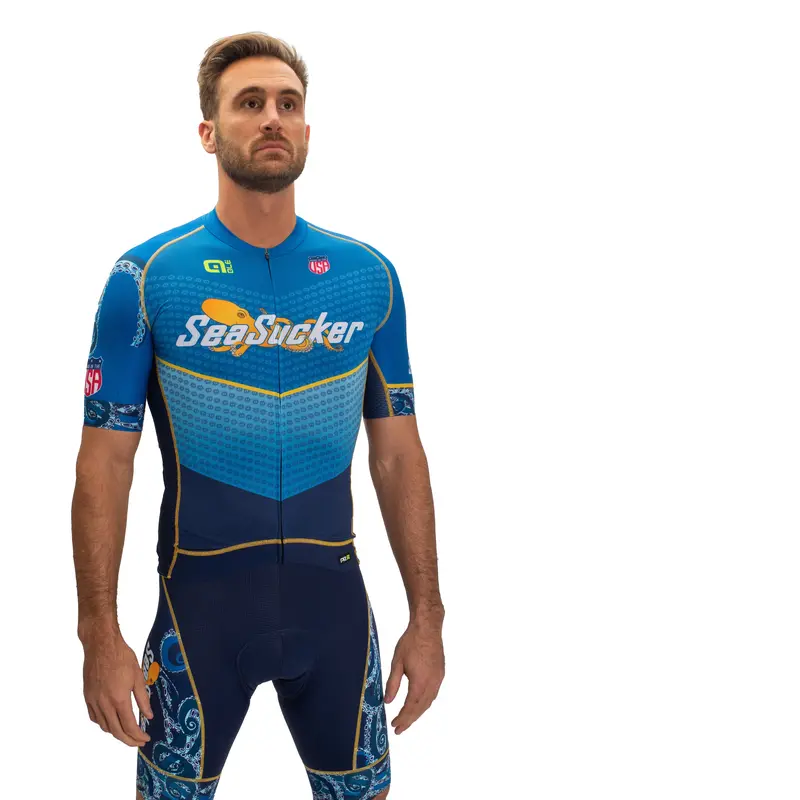 Seasucker X Ale 2022 Men’S Performance Cycling Kit 1