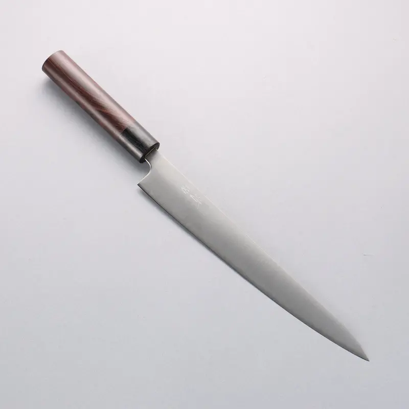 Seisuke Blue Super Sujihiki 240Mm – High-Carbon Steel Blade, Shitan Wood Handle 1