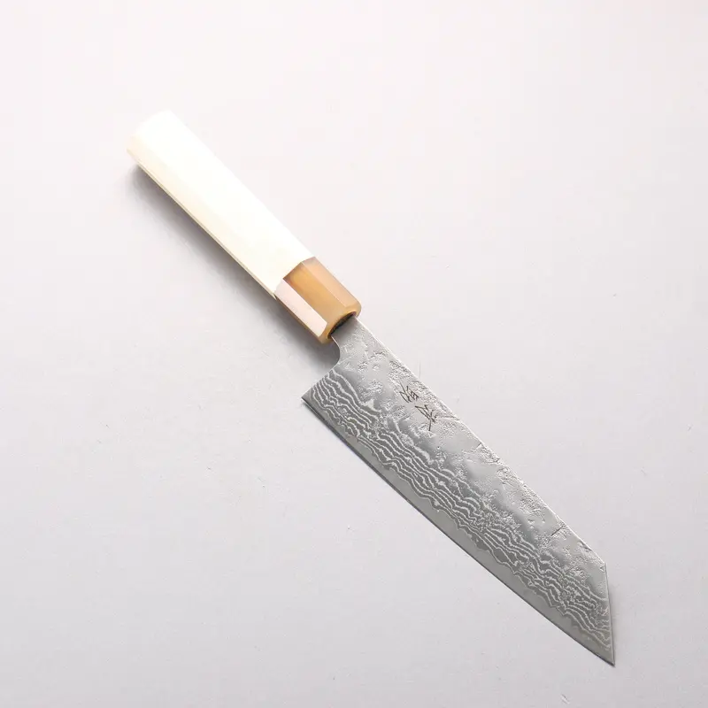 Seisuke Swedish Steel-Stn Washiji Bunka – 170Mm Damascus Hybrid Knife With Magnolia Handle 1