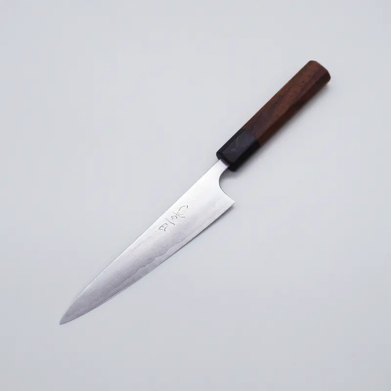 Seisuke Takumi Trade-In 165Mm Tadafusa Sg2 Petty Knife – Shitan & Black Pakkawood Handle 1