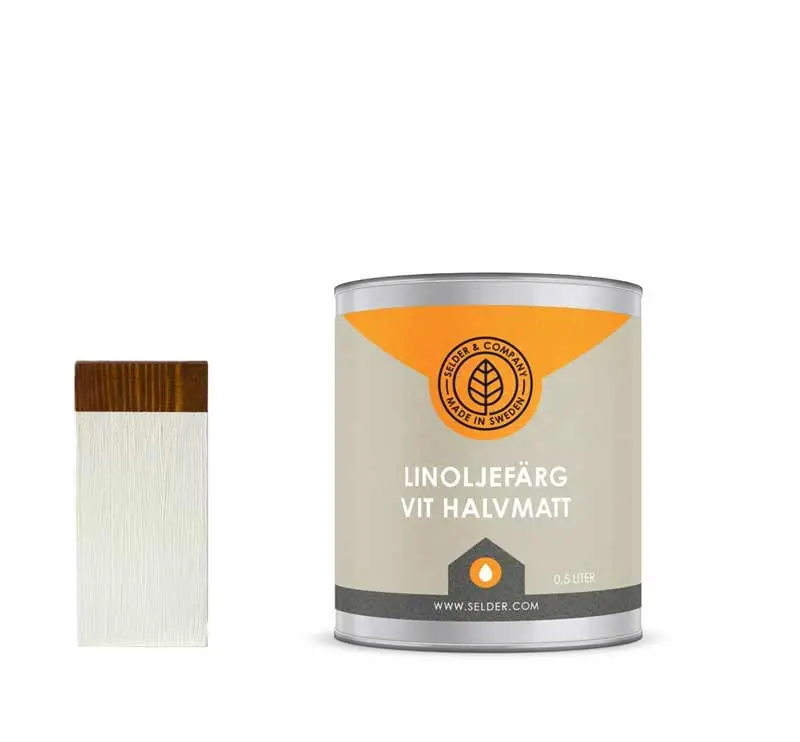 Selder & Co Linseed Oil Paint – Carpenter’S White 1