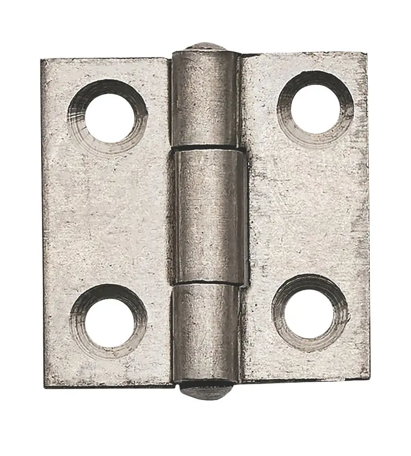 Self-Colour Fixed Pin Butt Hinges – 25Mm × 24.5Mm, Pack Of 2 1