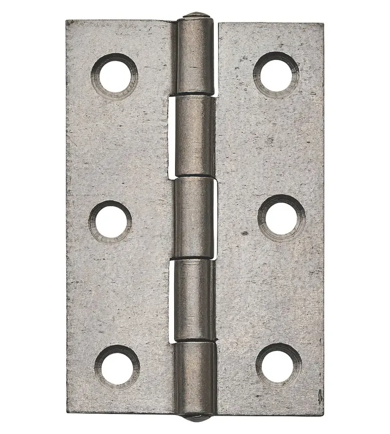 Self-Colour Fixed Pin Butt Hinges – 75Mm × 49Mm, Pack Of 2 1