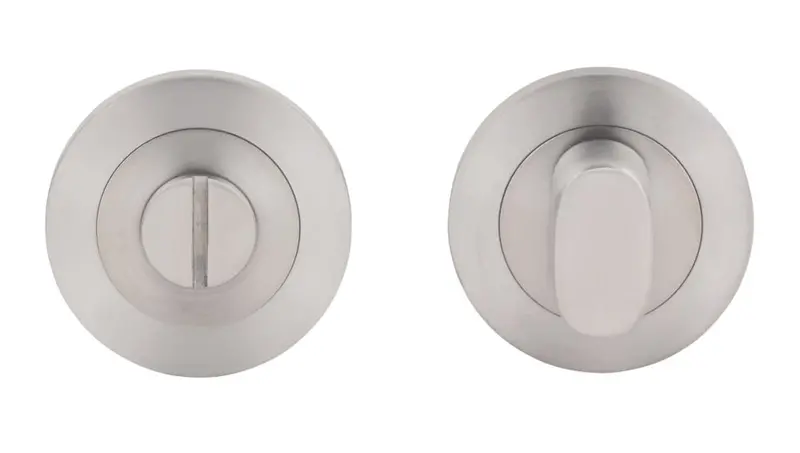 Serozzetta Fire-Rated Thumbturn Set – 52Mm Satin Stainless Steel 1