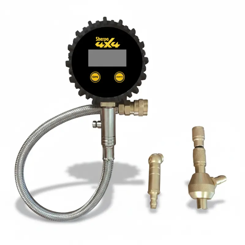Sherpa 4X4 Digital Tyre Deflator And Gauge – Quick-Connect Fitting Compatible 1