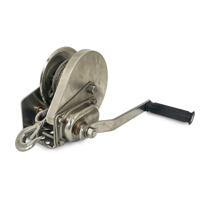 Sherpa 4X4 Stainless Steel Manual Hand Winch 1