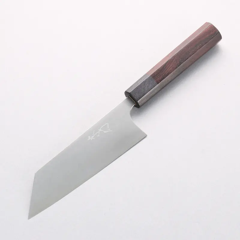 Shibata Takayuki 140Mm Koutetsu Sg2 Small Bunka Knife – Shitan & Black Pakkawood Handle 1