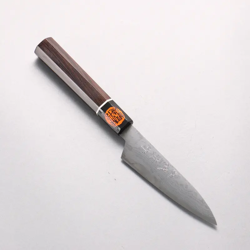Shigeki Tanaka Blue Steel #2 Petty Knife – 120Mm Ebony Wood Handle 1