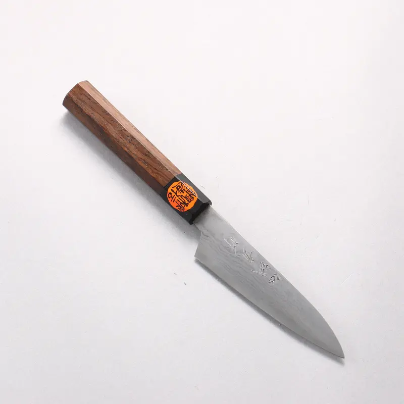 Shigeki Tanaka Blue Steel #2 Petty Knife – 120Mm Walnut Handle 1