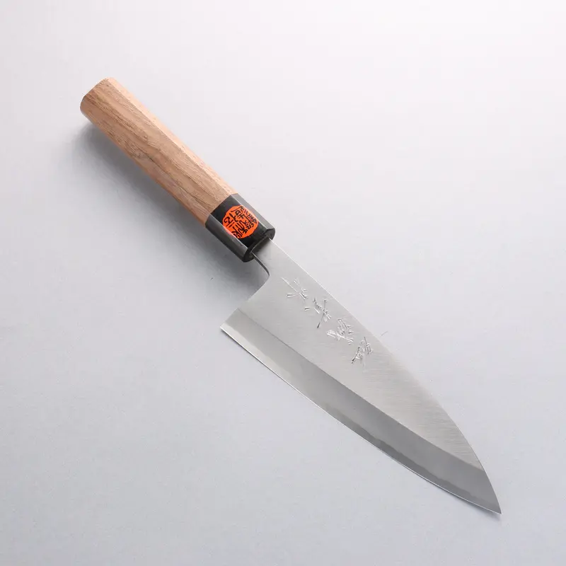 Shigeki Tanaka Deba – 180Mm Silver Steel No.3 Single-Bevel Fish Knife 1