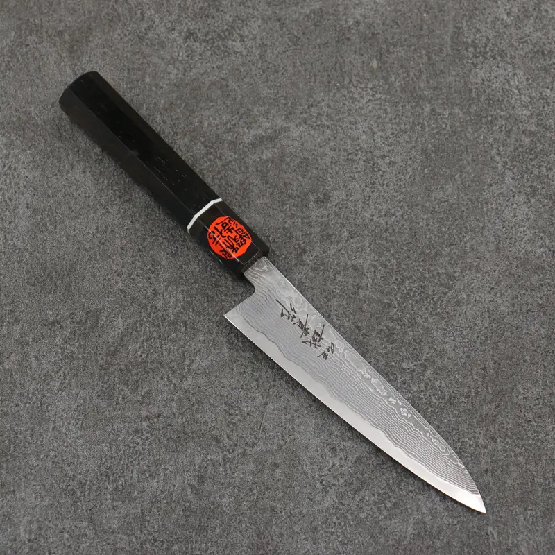 Shigeki Tanaka Habakiri Sg2 Petty-Utility Knife – 135Mm With Ebony Handle 1