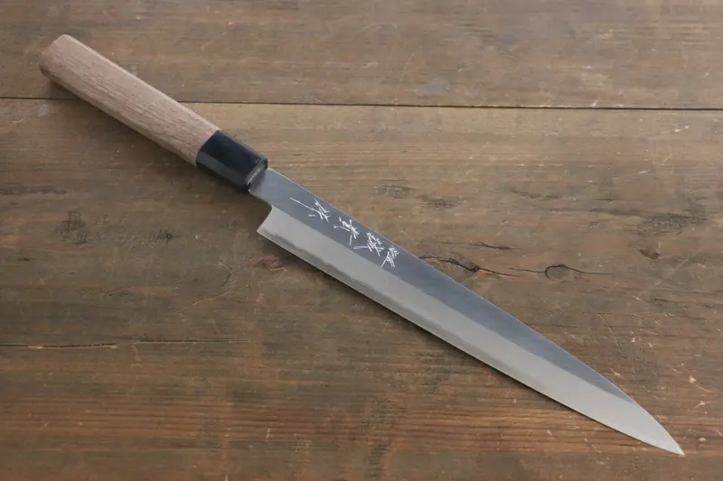 Shigeki Tanaka Silver Steel #3 Yanagiba Knife – 240Mm Traditional Japanese Sashimi Knife 1