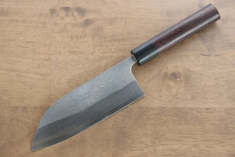 Shungo Ogata Sg2 150Mm Santoku Knife With Shitan Handle 1