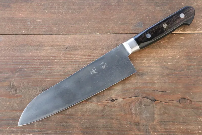 Shungo Ogata Sg2 Damascus Santoku Knife – 180Mm With Ergonomic Handle 1