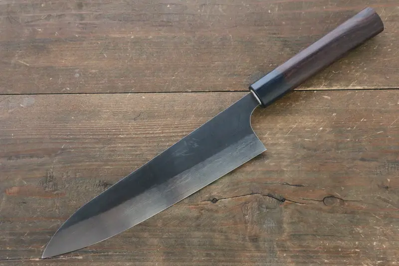 Shungo Ogata Sg2 Kurouchi Gyuto – 210Mm With Shitan Handle 1