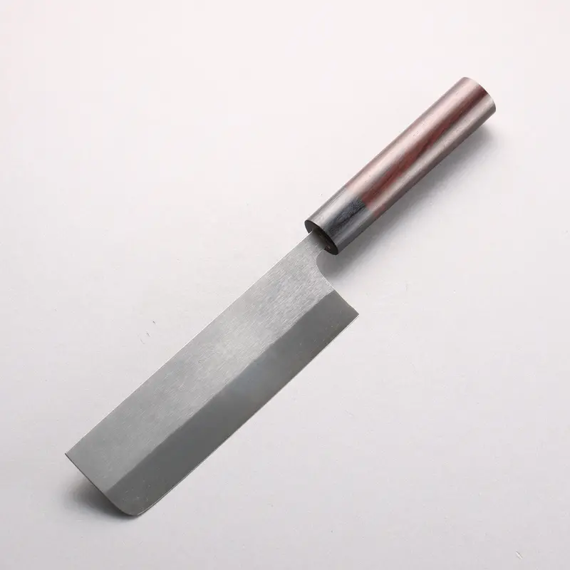 Shungo Ogata Sg2 Nakiri – 170Mm Vegetable Knife With Rosewood Handle And Dual-Axis Hairline Finish 1