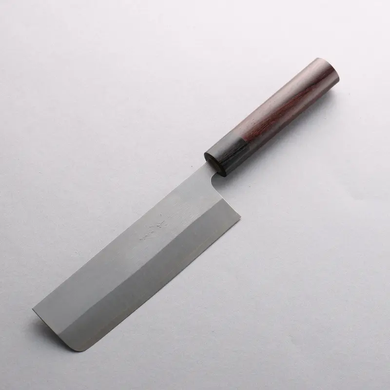 Shungo Ogata Sg2 Nakiri Vegetable Knife – 170Mm Rosewood Handle 1
