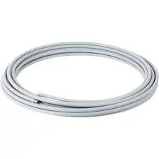 Silmet Pvc-Insulated Copper Crown Pipe – 14Mm × 25M, White 1