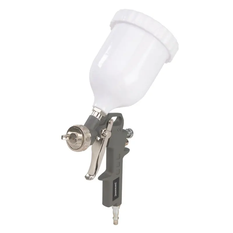 Silverline Lightweight Hvlp Spray Gun For Detail Work 1