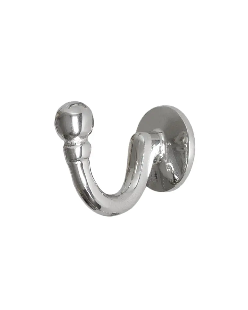 Single Hook In Zinc-Nickel Plated Finish 1
