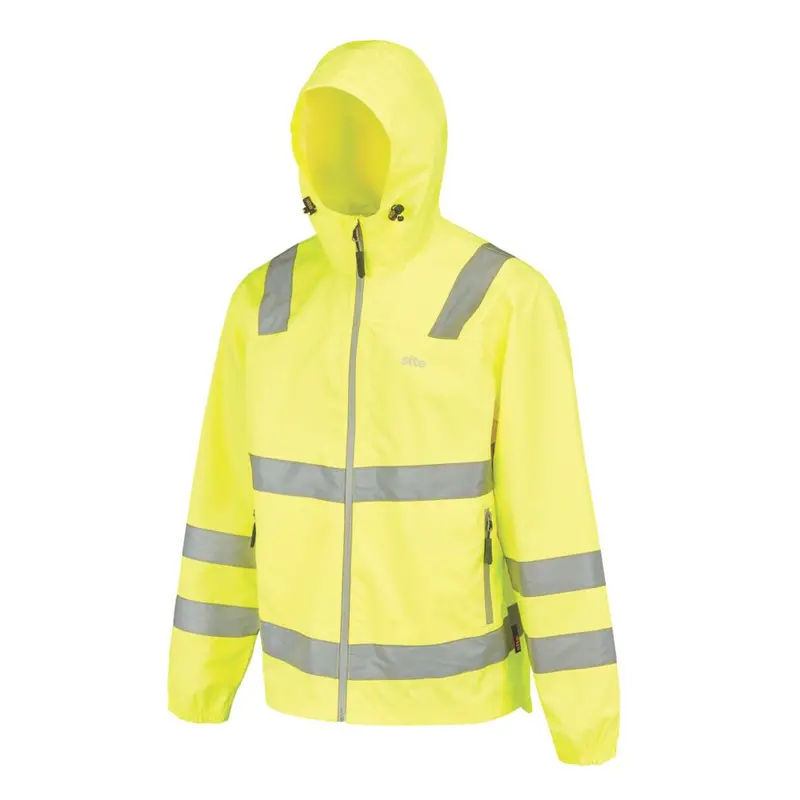 Site Harvell Yellow Hi-Vis Lightweight Jacket – Large 1