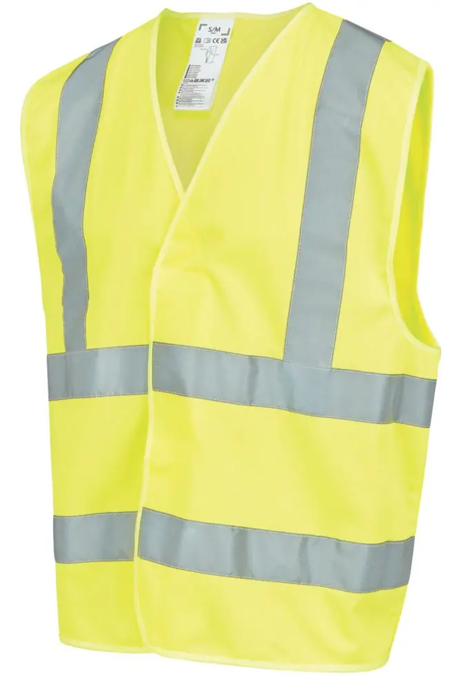 Site Rushton Reflective Yellow Waistcoat – Small/Medium 1