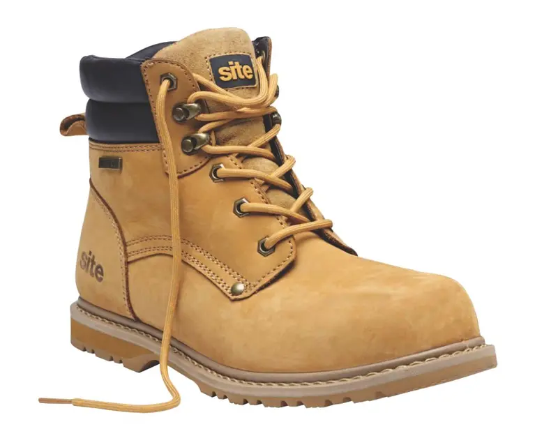 Site Savannah Tan Safety Boots – Size 42 (S3) 1