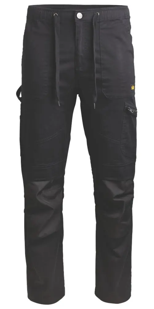 Site Tesem Durable Black Work Trousers – Size 48, Regular Length (81 Cm) 1