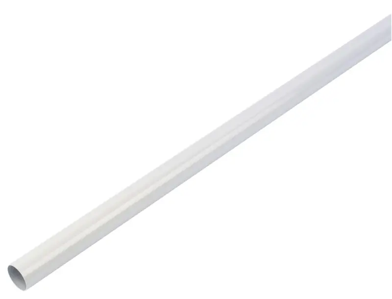Smith & Locke 1219Mm × 25Mm Round Wardrobe Rail – White 1