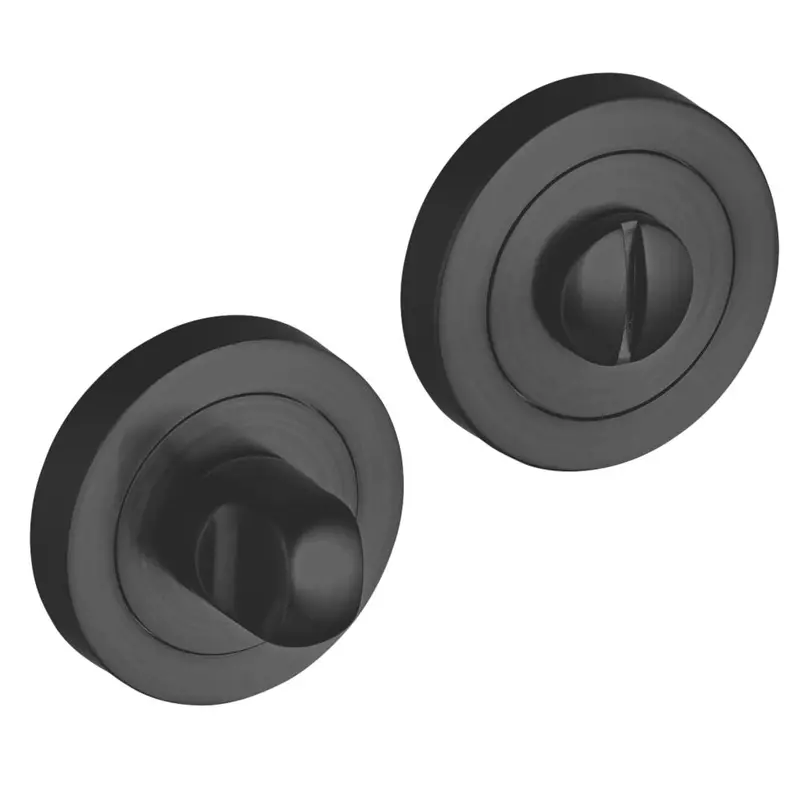 Smith & Locke 50Mm Matte Black Thumbturn Lock Set 1