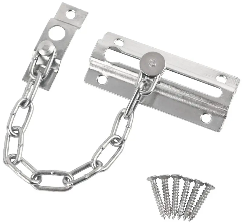 Smith & Locke 86Mm Security Door Chain – Polished Chrome 1