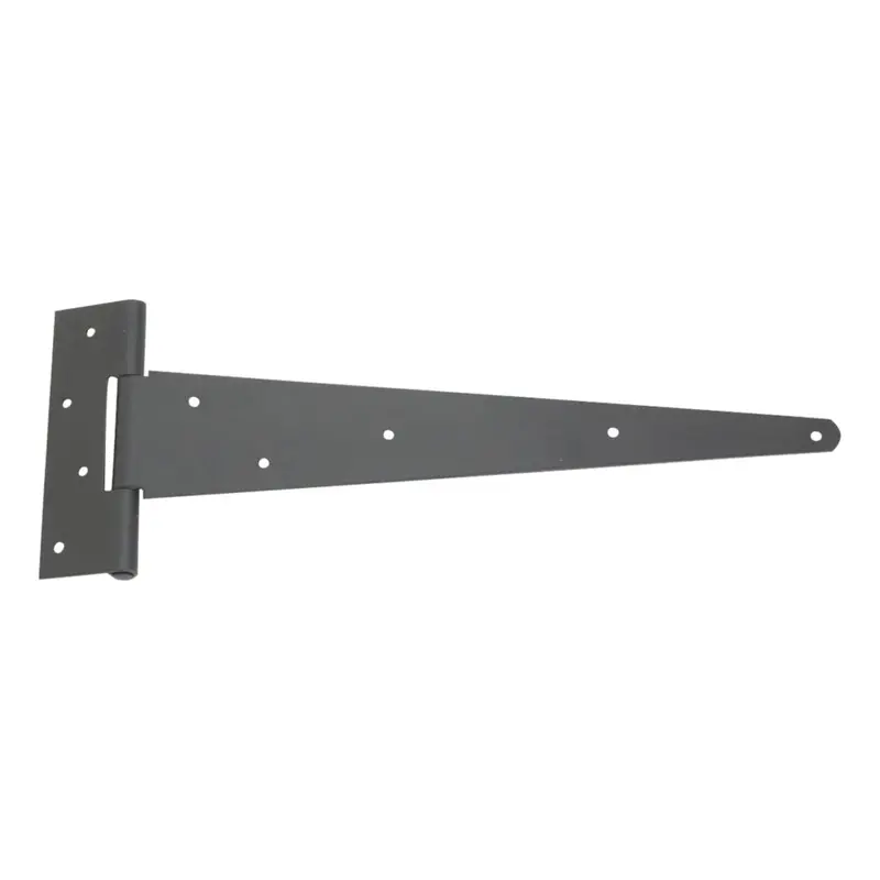 Smith & Locke Black Powder-Coated Tee Hinges – 179Mm × 430Mm × 70Mm Industrial-Strength (2-Pack) 1